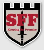 SFF Logo Sticker Medium